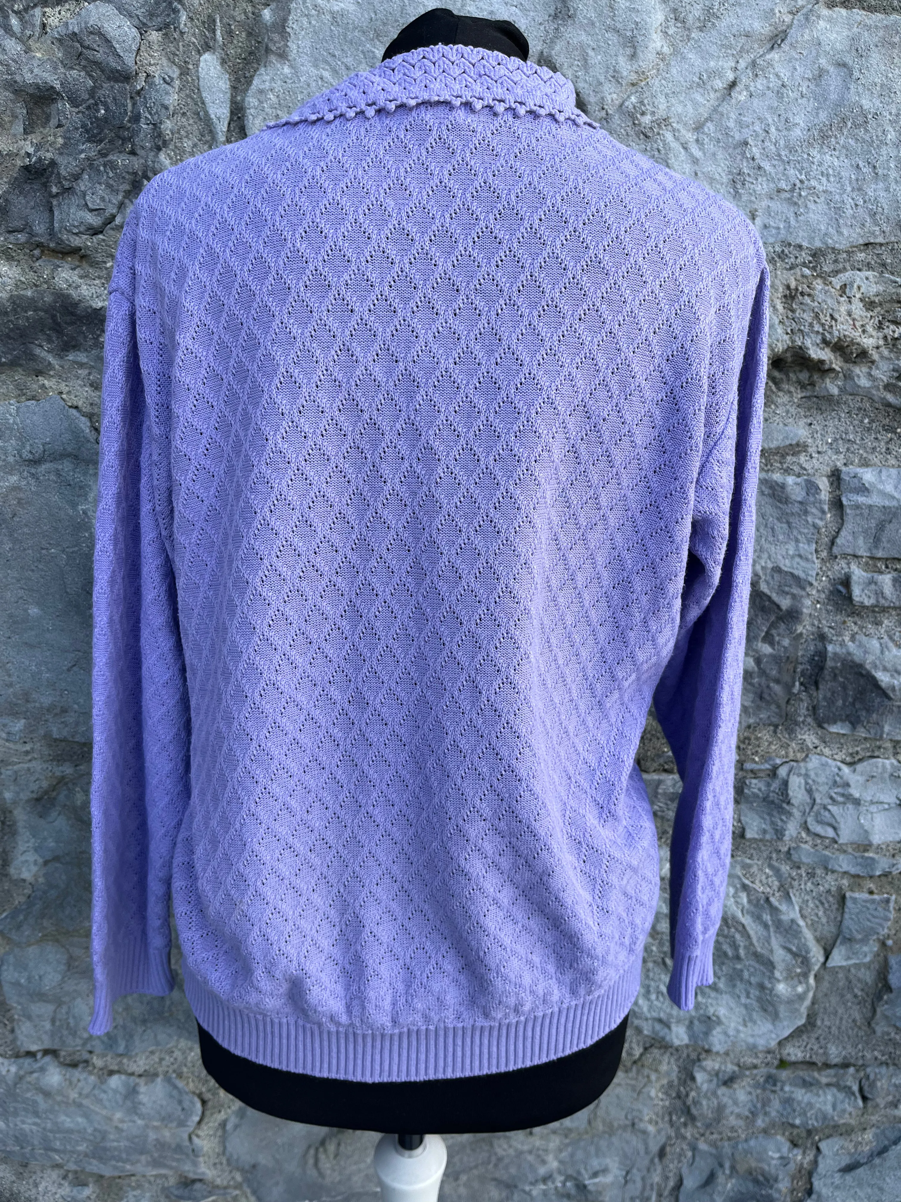 80s purple jumper uk 12-14