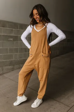 Allie Jumpsuit - Mocha