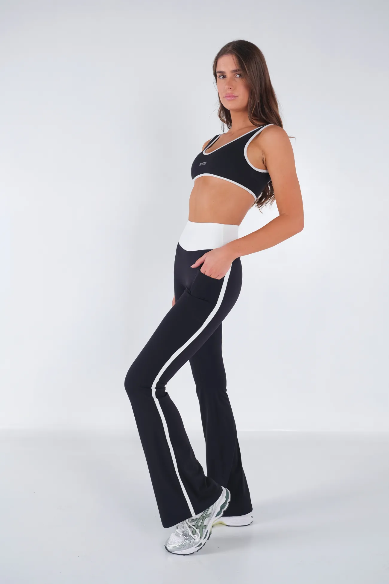 Alpine Flare Pocket (Tall) Leggings - Contrast