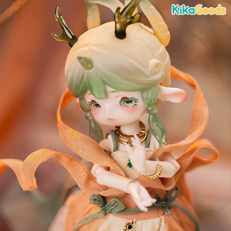 Antu China Dunhuang Nine Colored Deer Series Action Figure BJD Blind Box