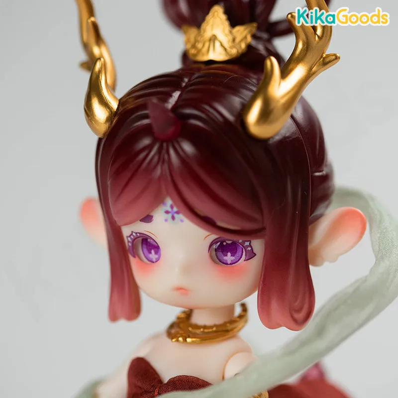 Antu China Dunhuang Nine Colored Deer Series Action Figure BJD Blind Box