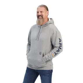 Ariat Men's Rebar Graphic Hoodie_Heather Grey