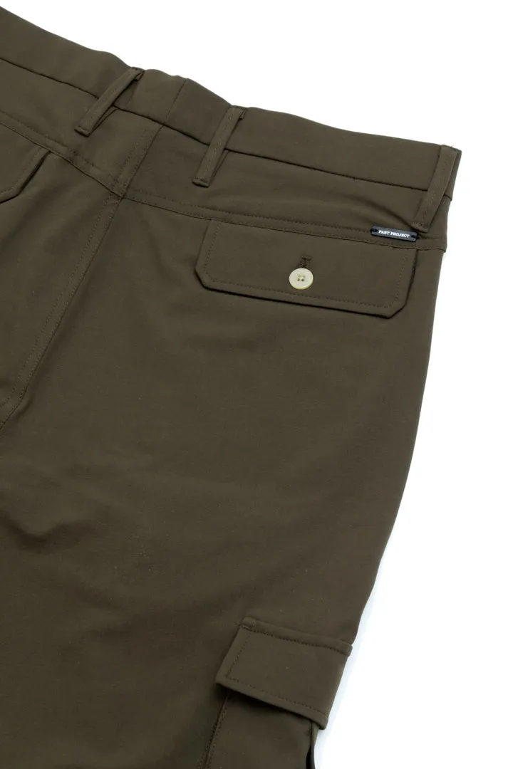 Army Olive Stretch Cargo Pants