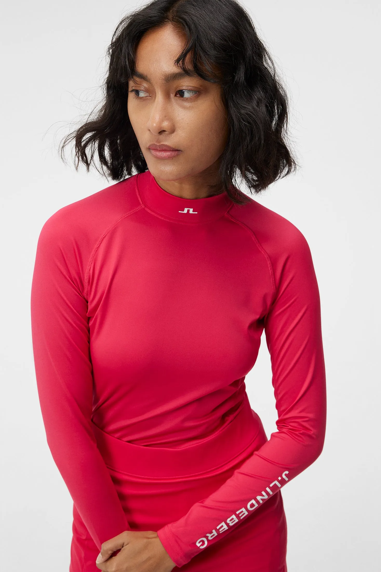 Asa Soft Compression Top / Rose Red