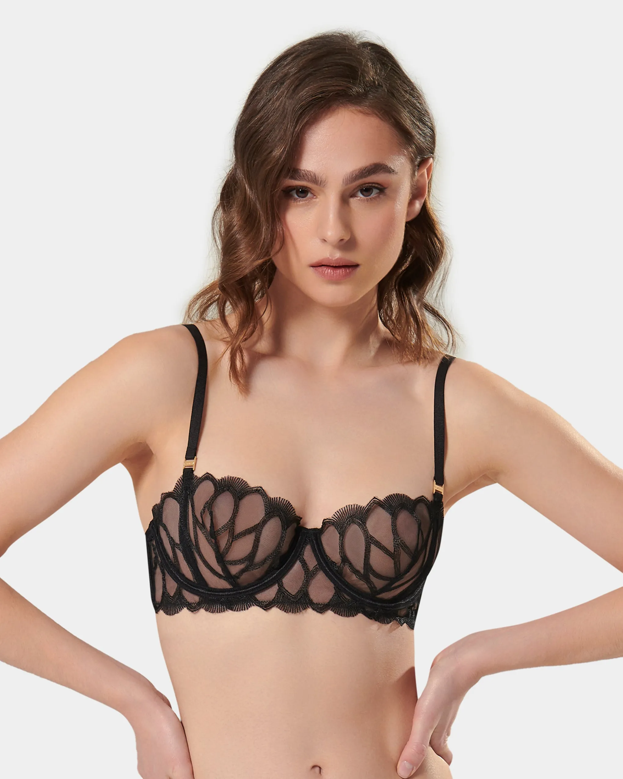 Athena Wired Bra Black