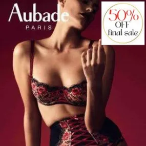 Aubade Fievre Andalouse Half-Cup Bra in Carmen QC14