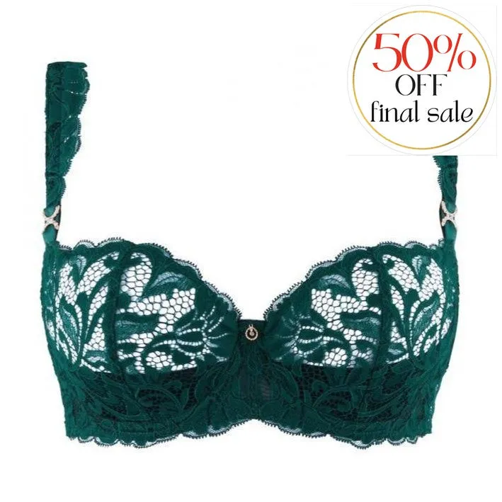 Aubade Mon Bijou Half Cup Bra in Emeraude  UAF14