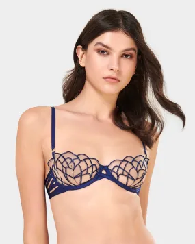 Beatrix ReggisenoBlu Scuro/Trasparente