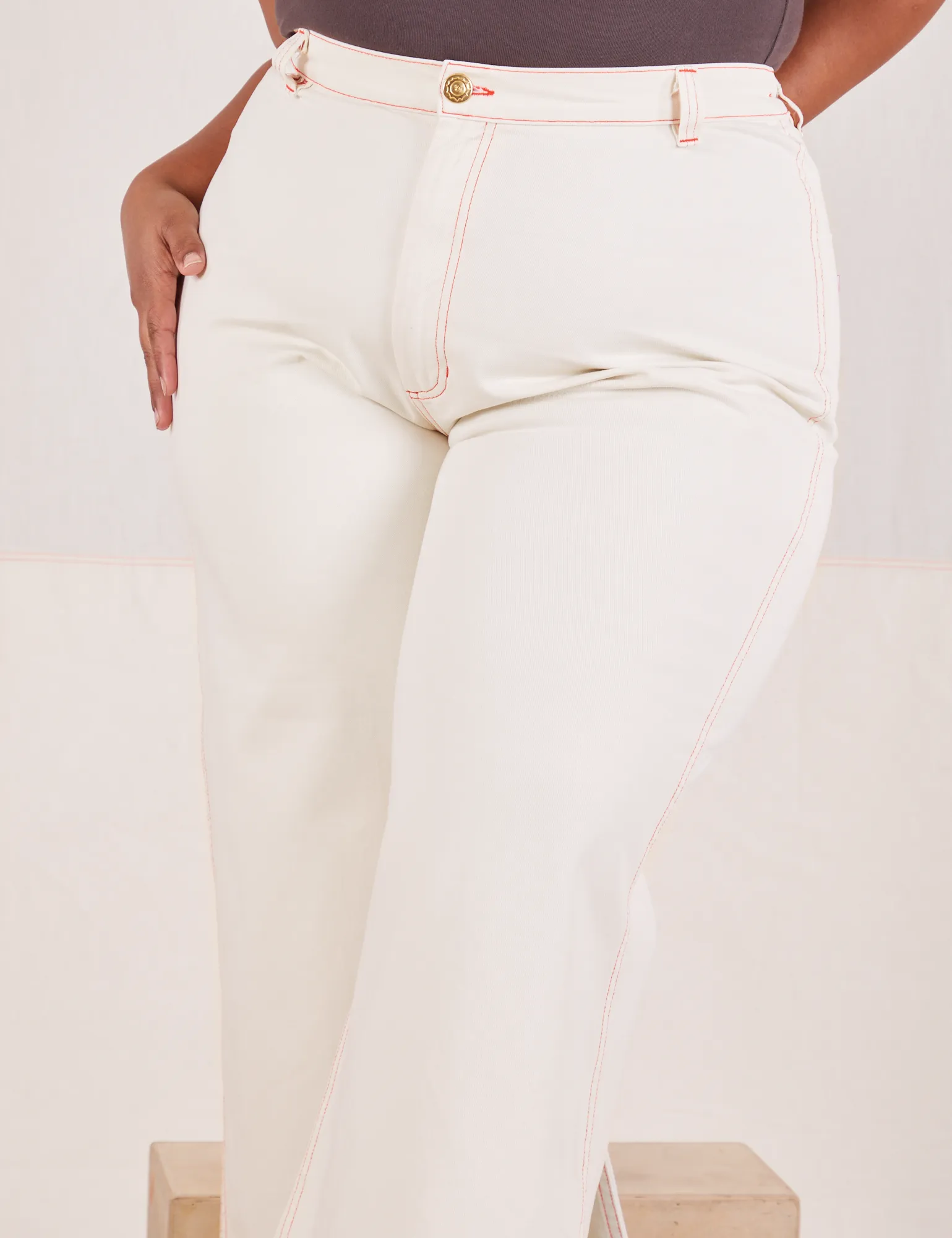 Bell Bottoms - Vintage Tee Off-White