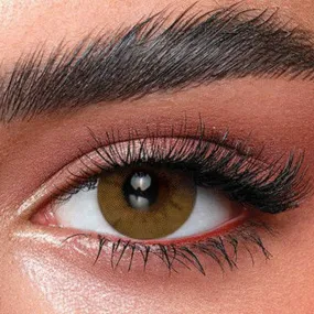 Bella One Day Contact Lenses  : Citrine - Crystal