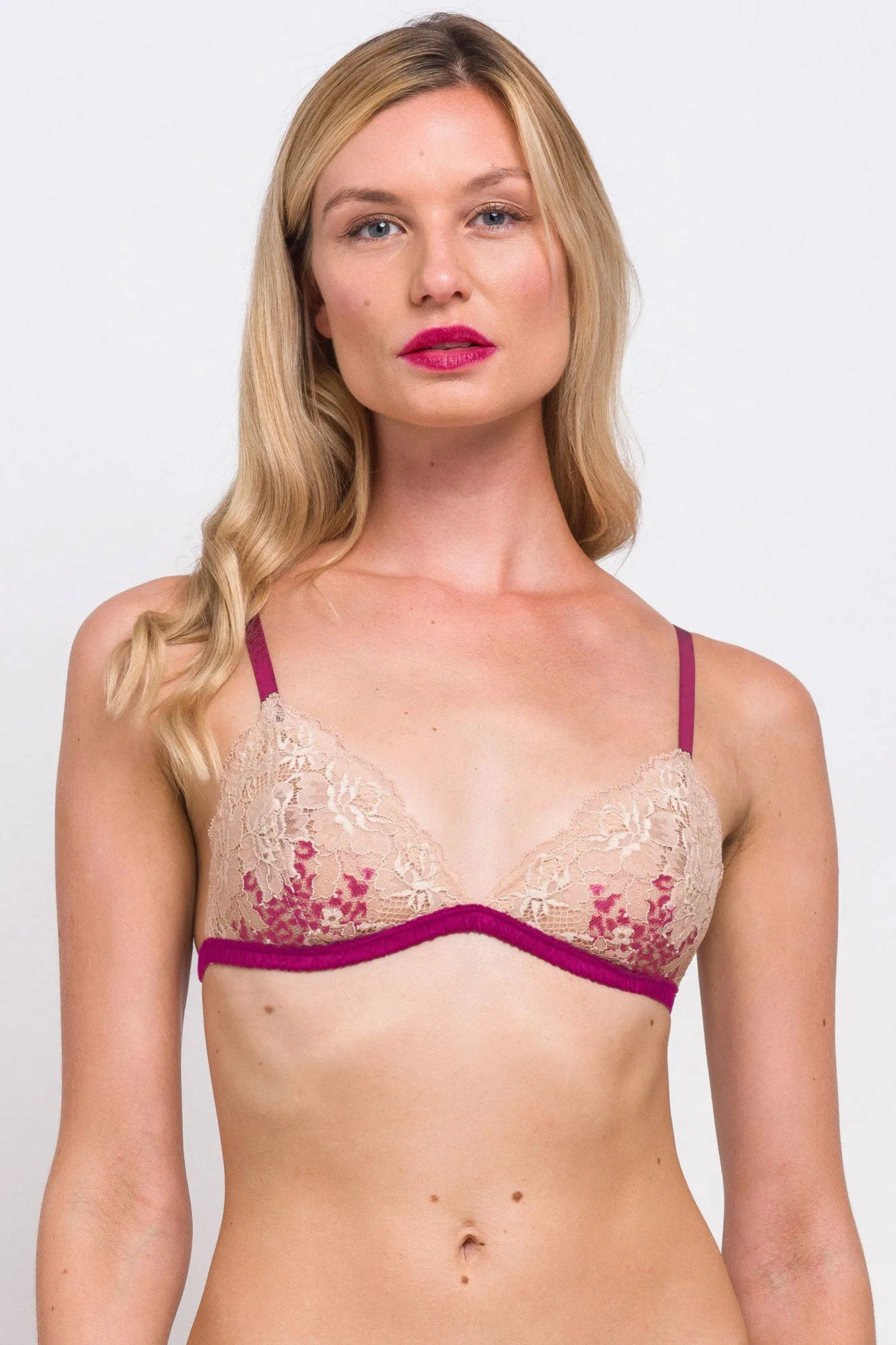 Bougainvillea bralette