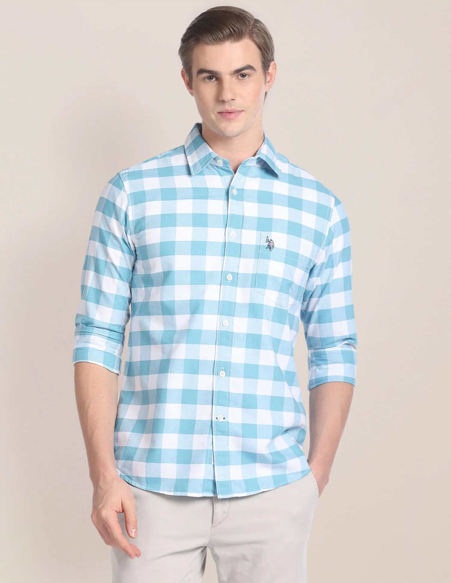 Buffalo Check Cotton Shirt