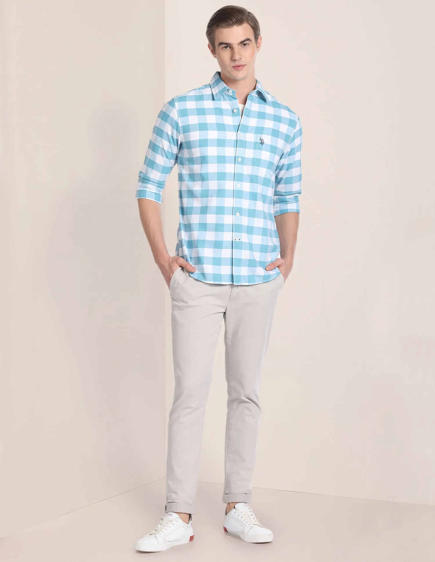 Buffalo Check Cotton Shirt