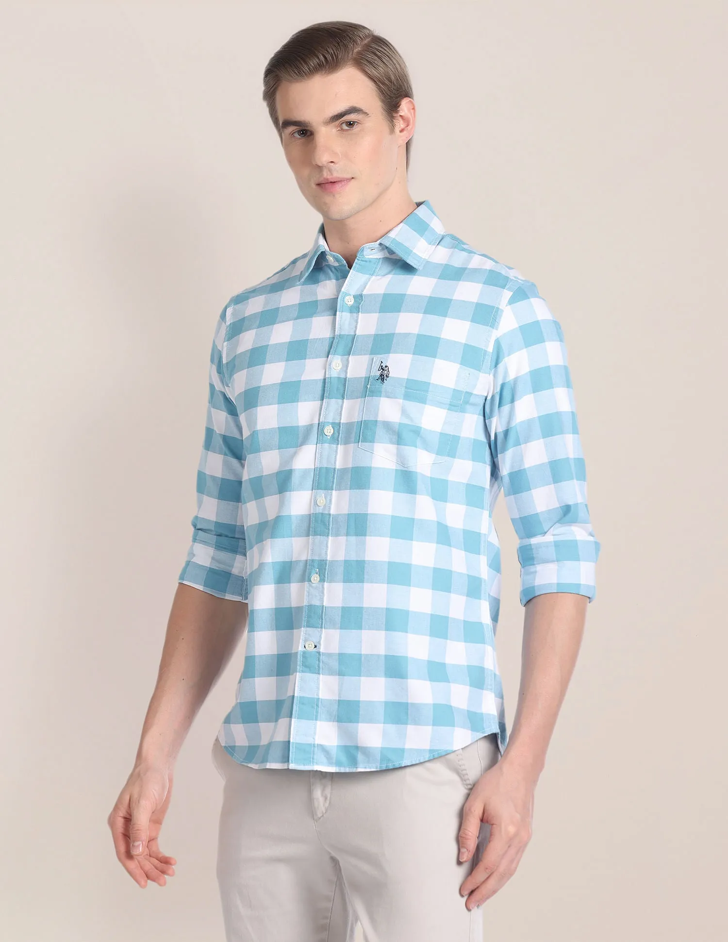 Buffalo Check Cotton Shirt