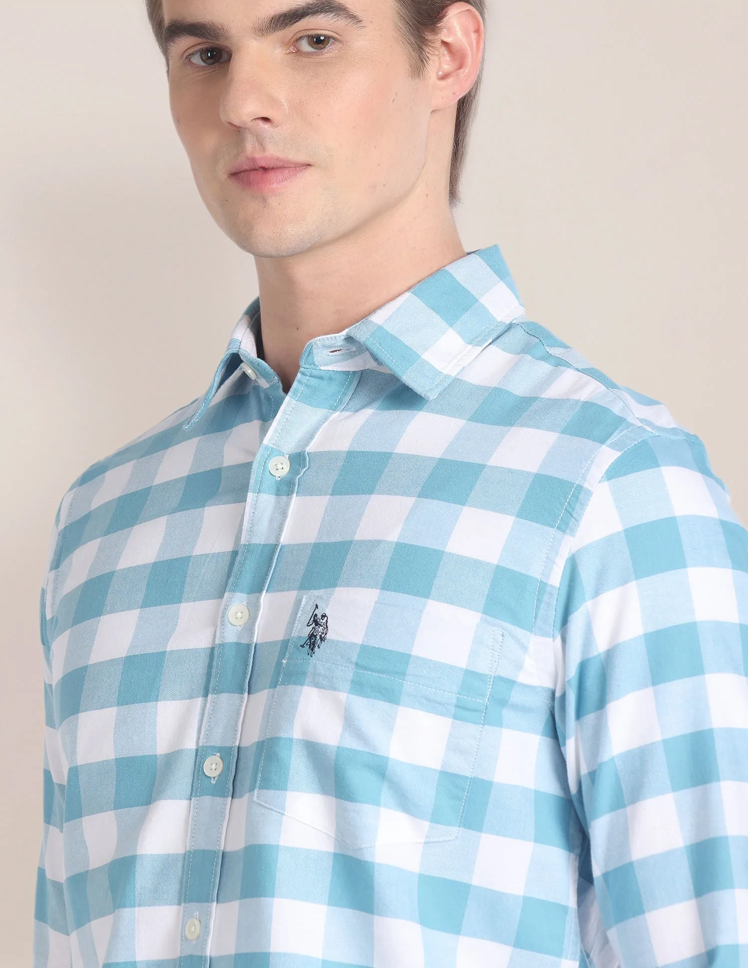 Buffalo Check Cotton Shirt