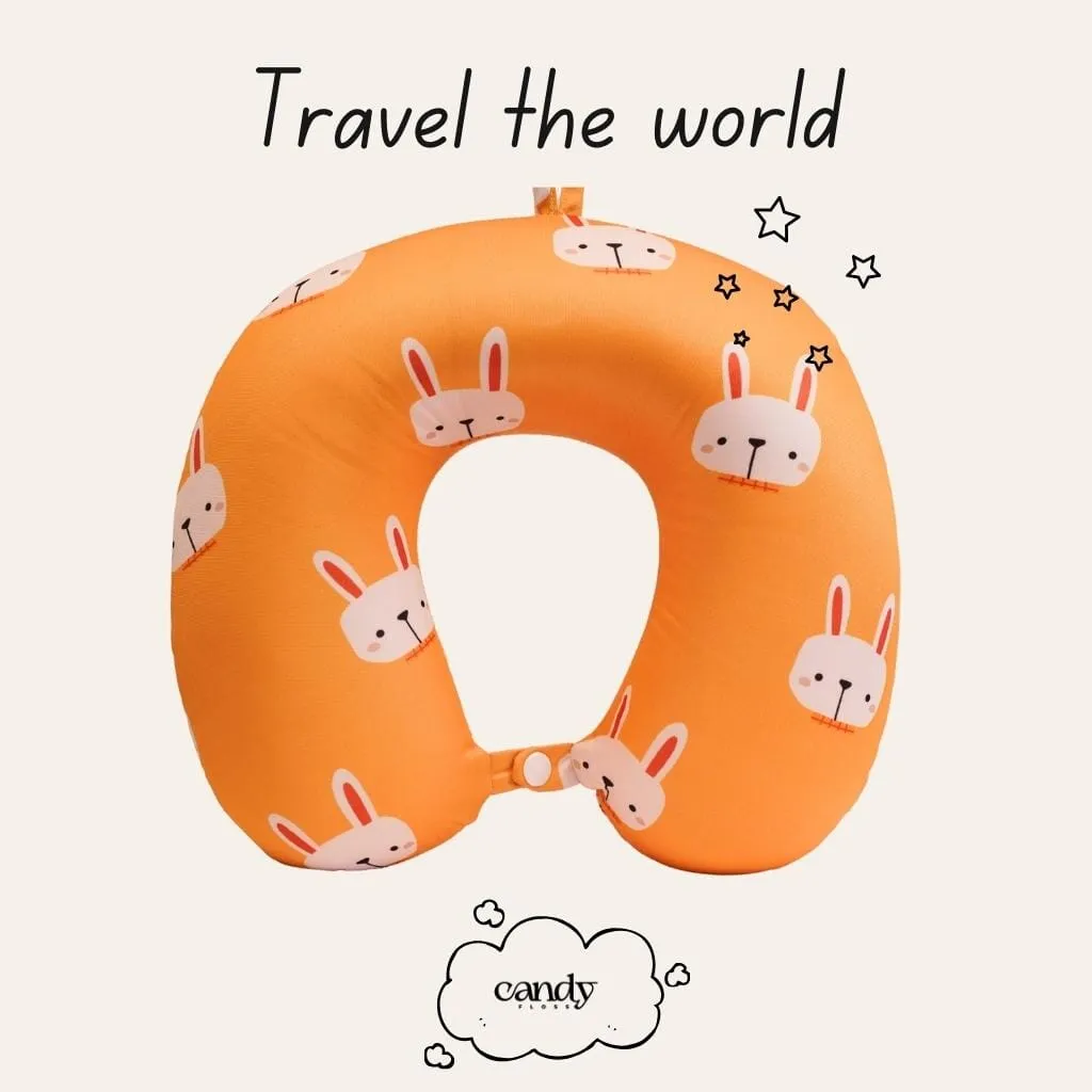 Bunnies in the Clouds : Memory Foam Neck Pillow!