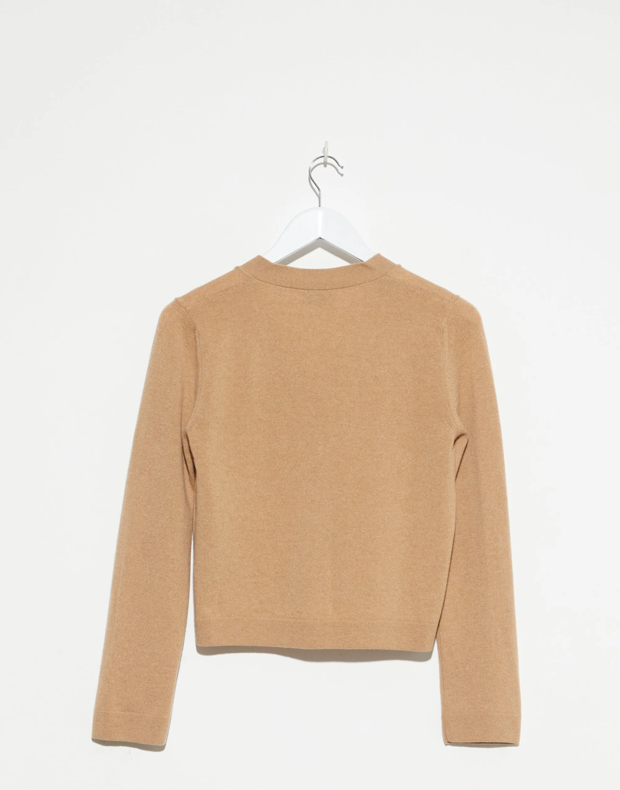 Camel Cashmere Patsy Cardigan