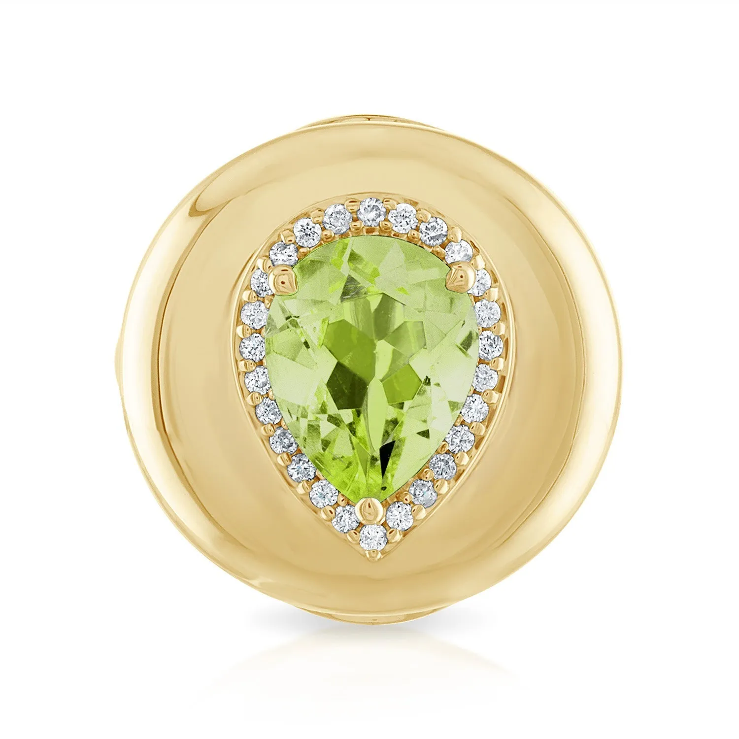 Candy Button Pear Ring