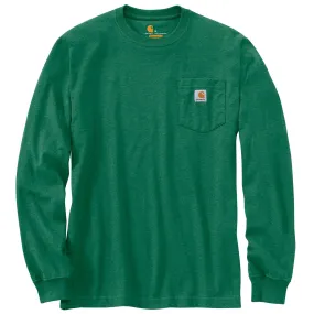 Carhartt Men's Long Sleeve Pocket T-Shirt_North Woods Heather