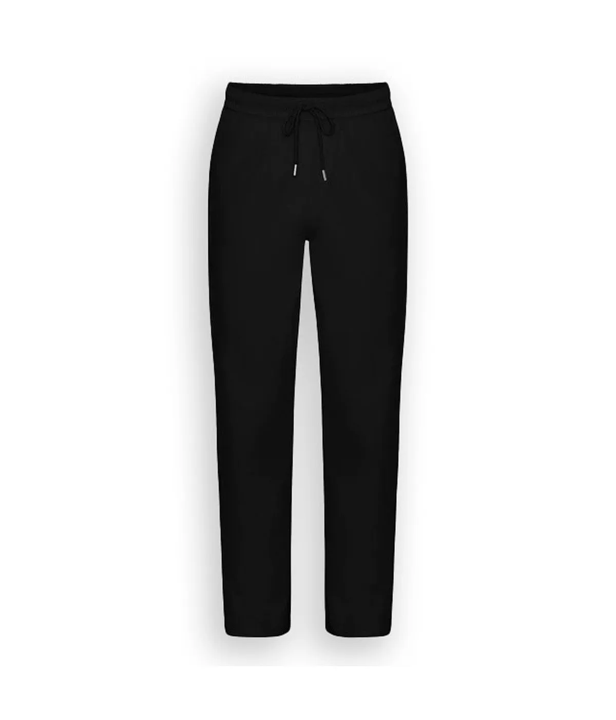 Colorful Standard Black Unisex Elastic Organic Cotton Trousers