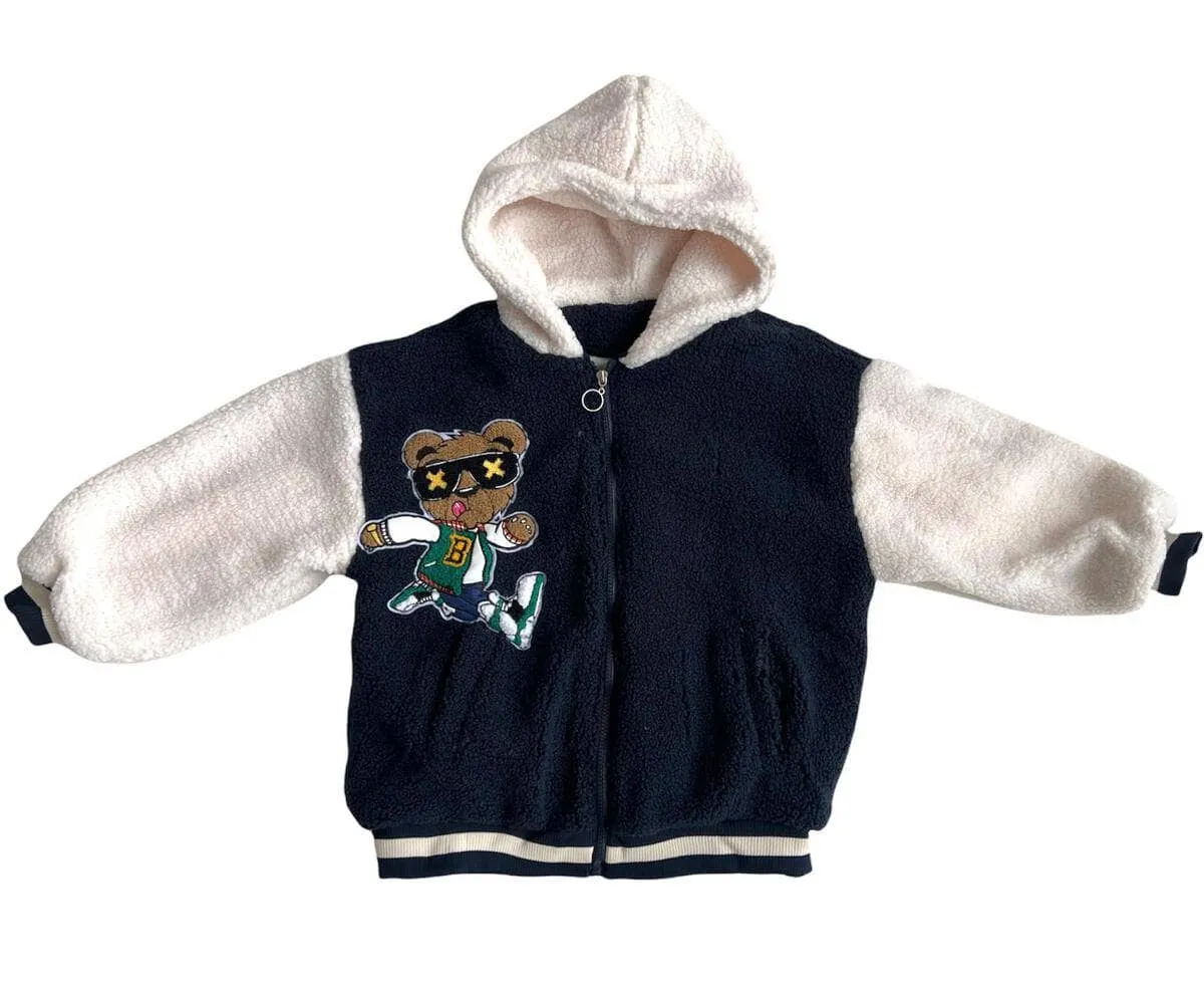 Cool Teddy Bear Plush Hoodie