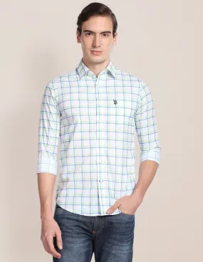 Cotton Tartan Check Shirt