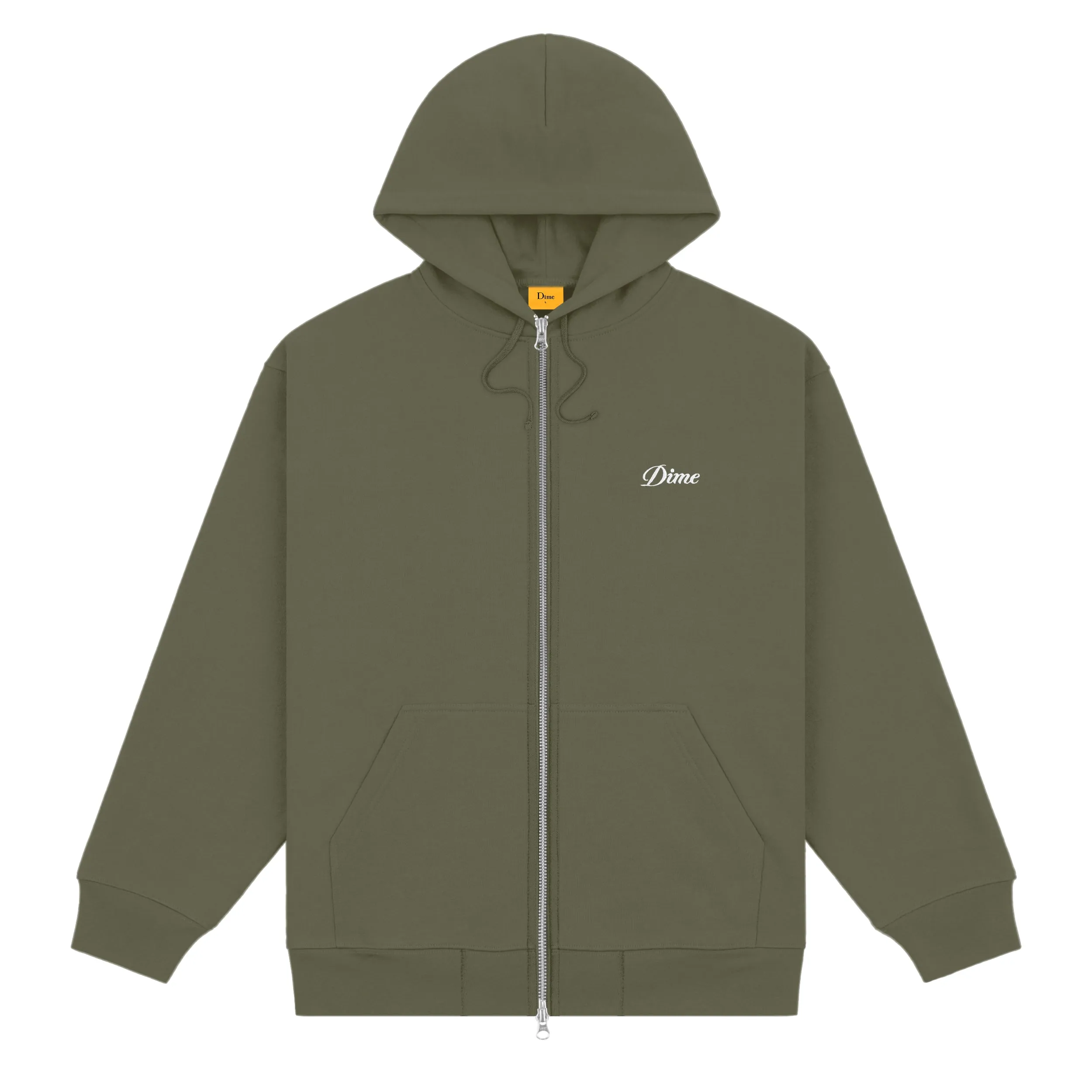 Cursive Zip Hoodie