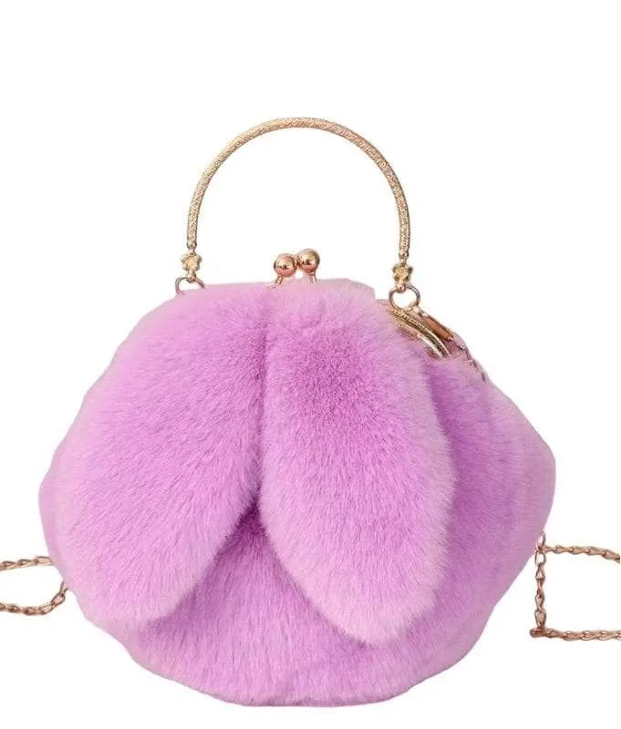 Cutie Bunny Plush Purse