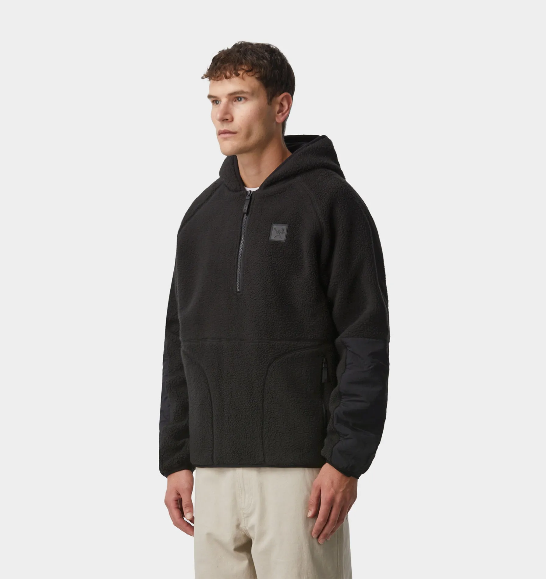 Dudley Sherpa Hood - Black