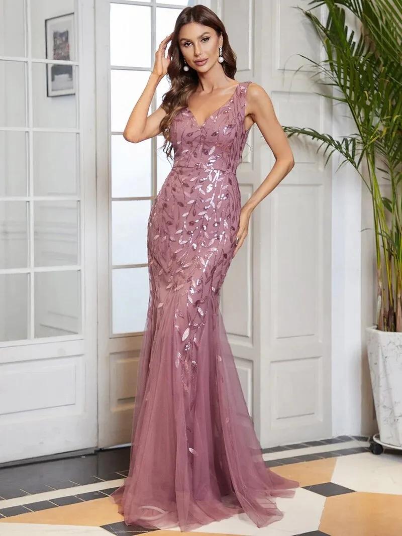 Elegant Straight Party Dress