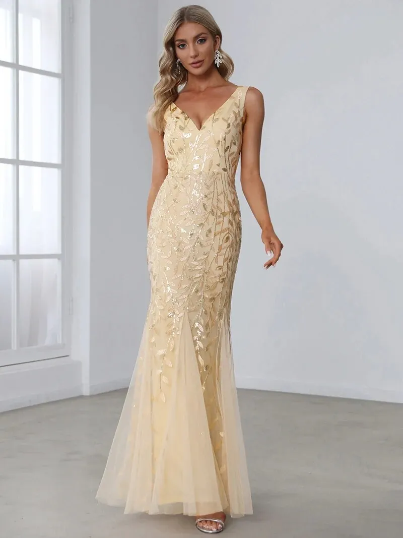 Elegant Straight Party Dress