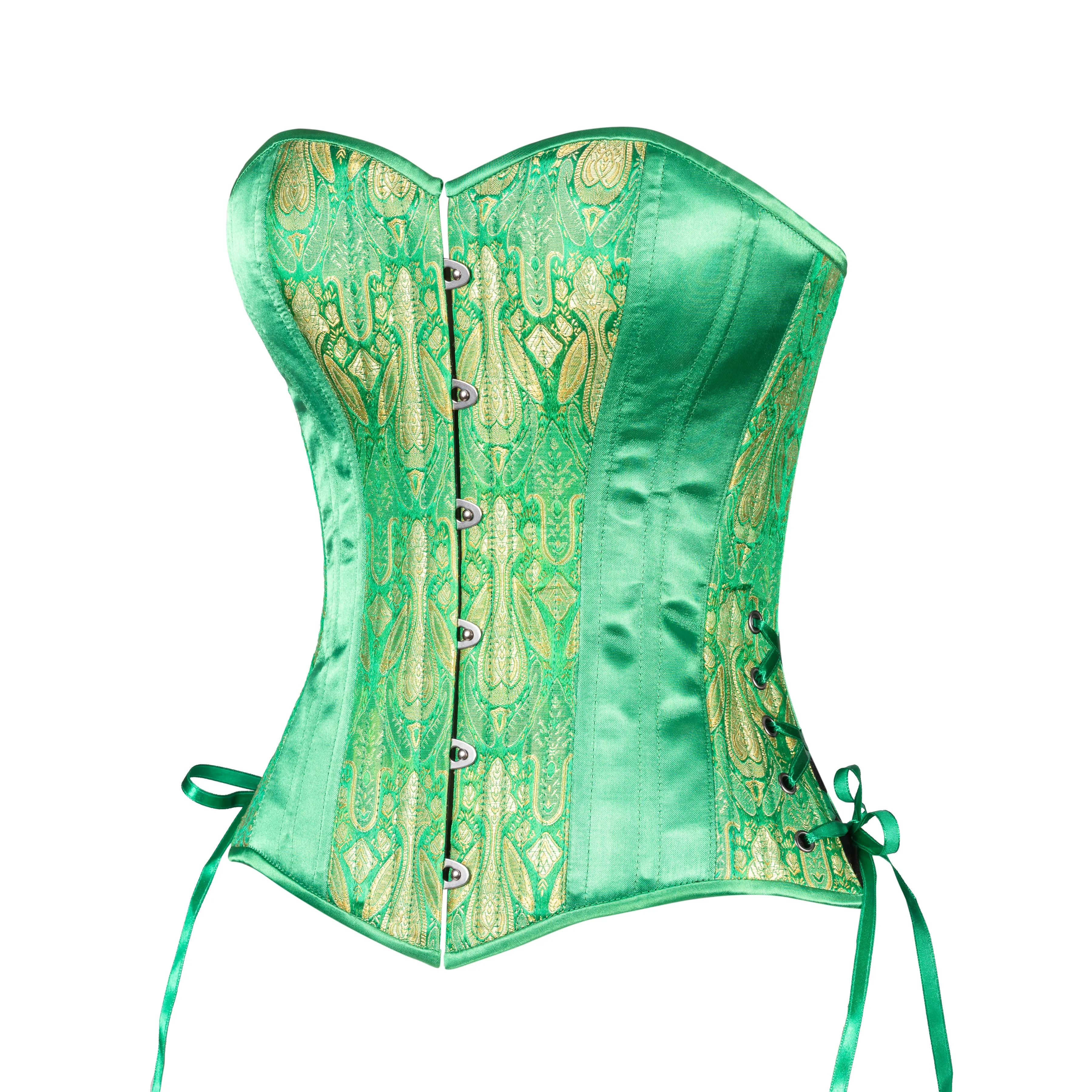 Emerald Overbust Corset, Slim Silhouette, Regular