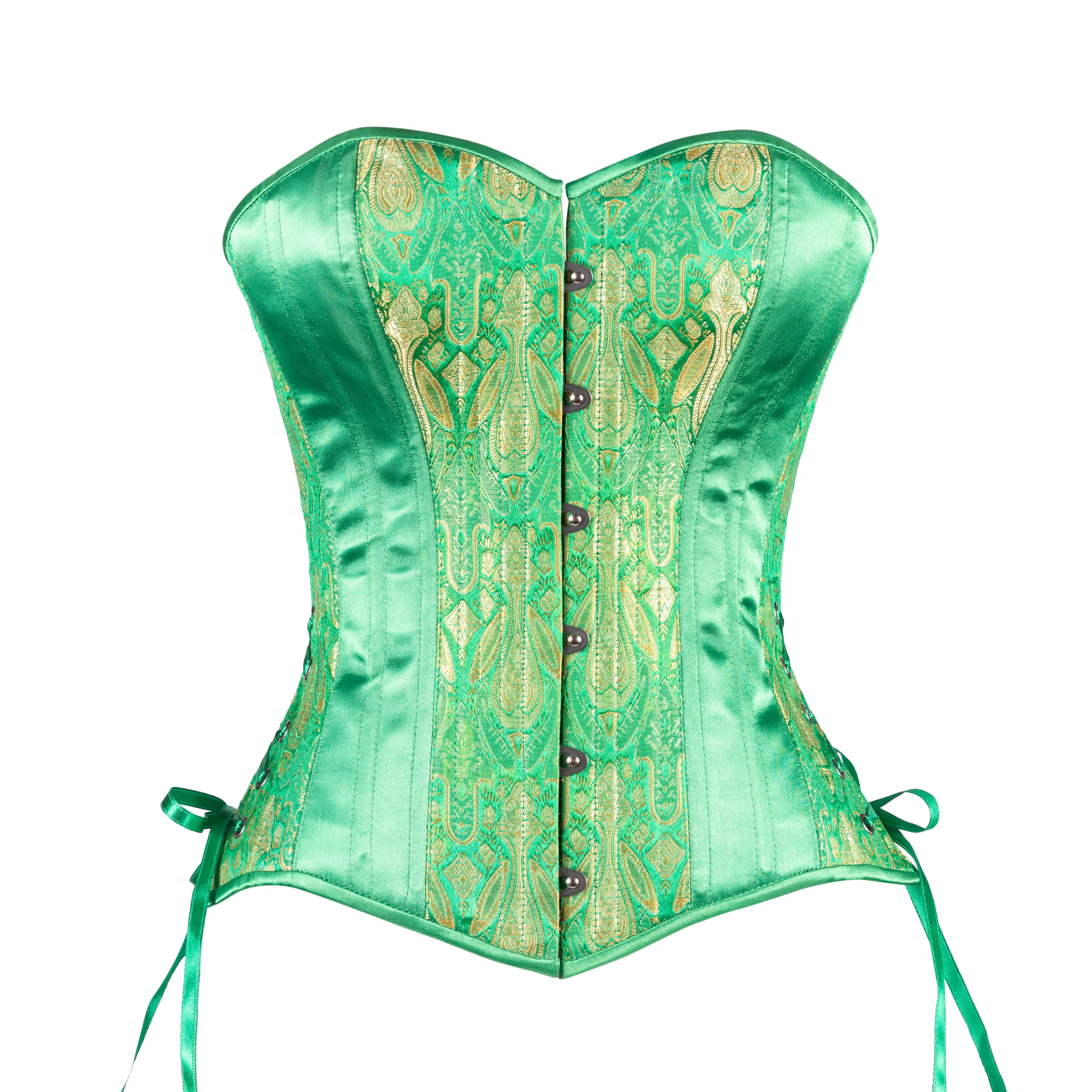 Emerald Overbust Corset, Slim Silhouette, Regular