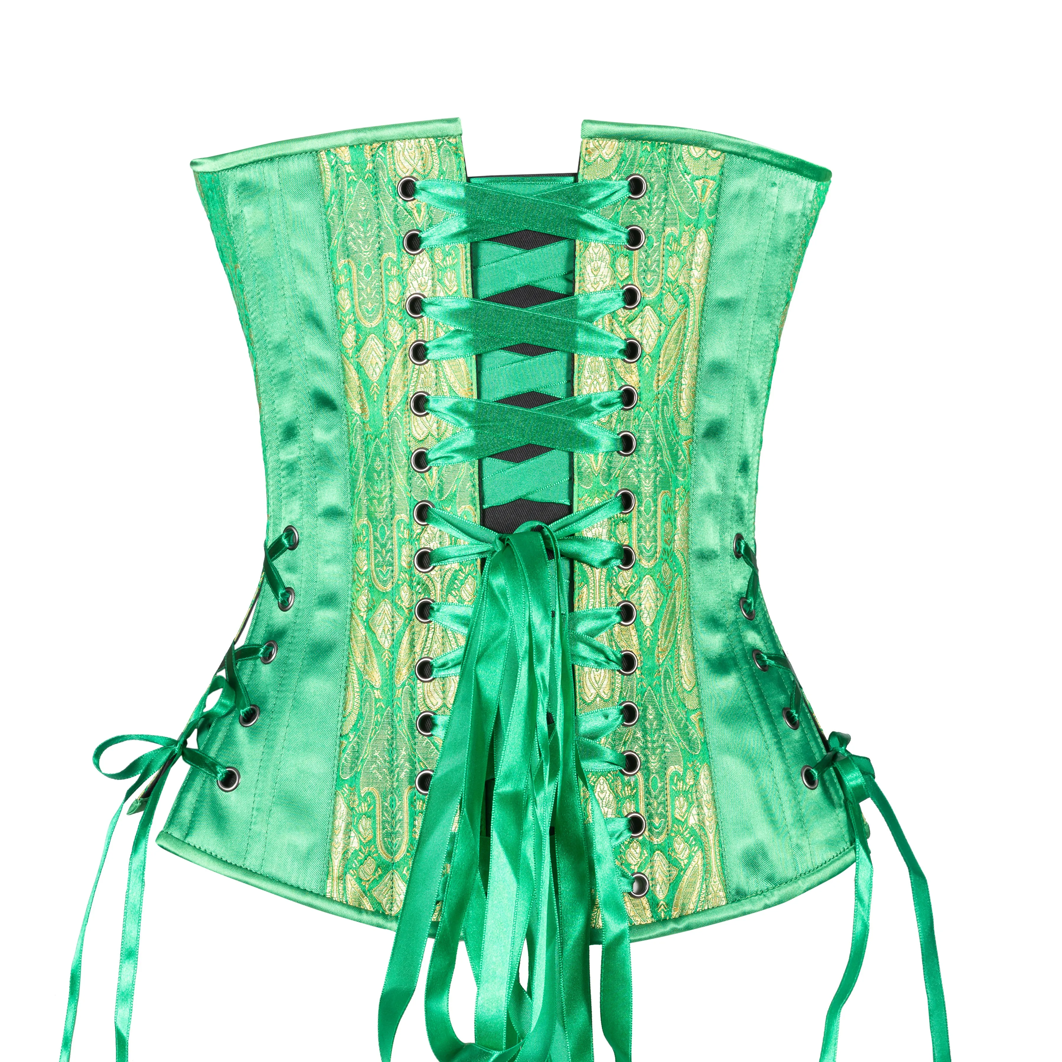 Emerald Overbust Corset, Slim Silhouette, Regular