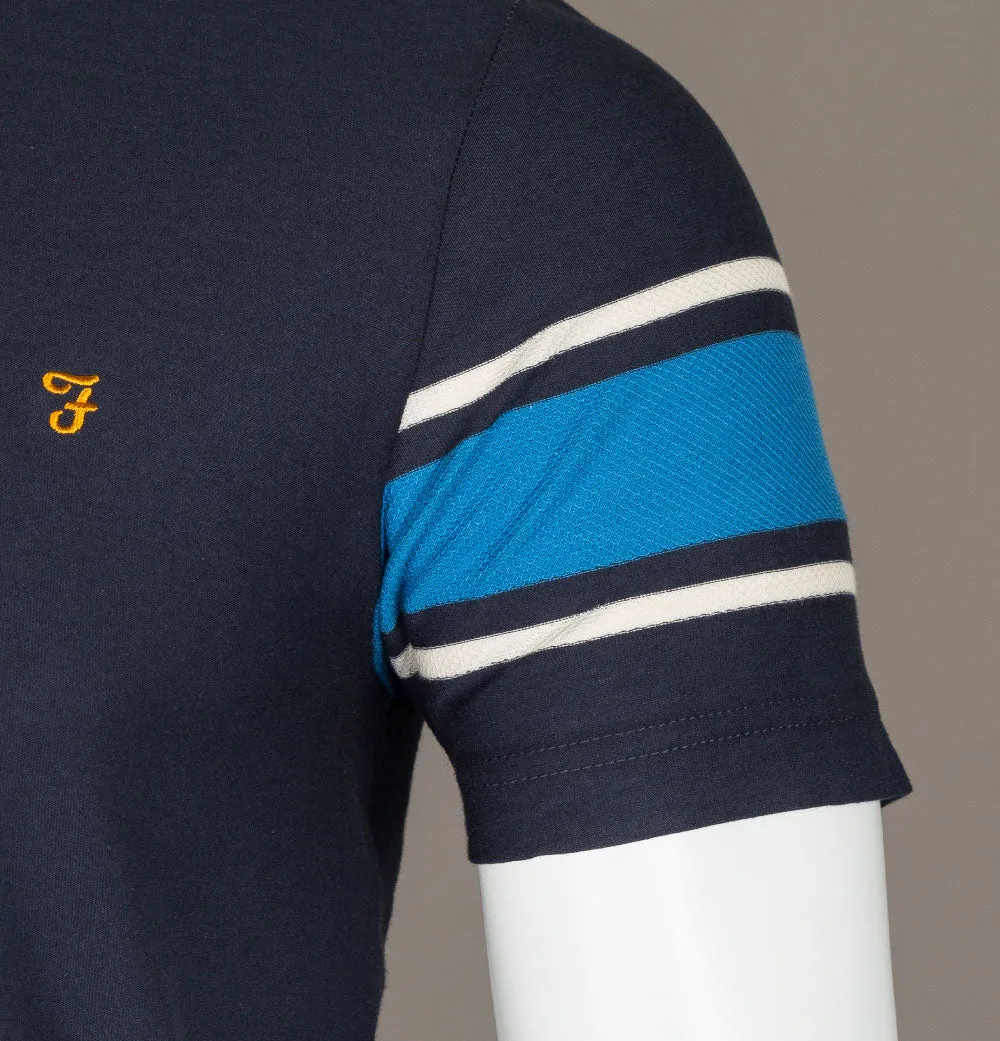 Farah Spielberg T-Shirt True Navy