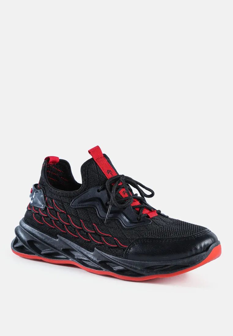 Fish Scale Goovy Running Trainers