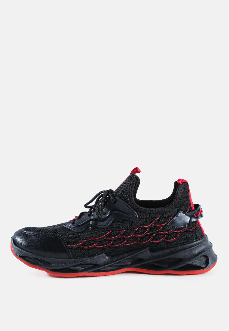 Fish Scale Goovy Running Trainers