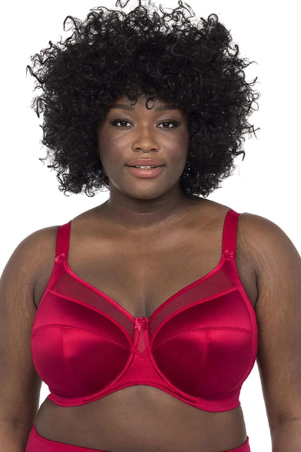 Goddess Keira Banded Underwire Bra, Crimson (GD6090)