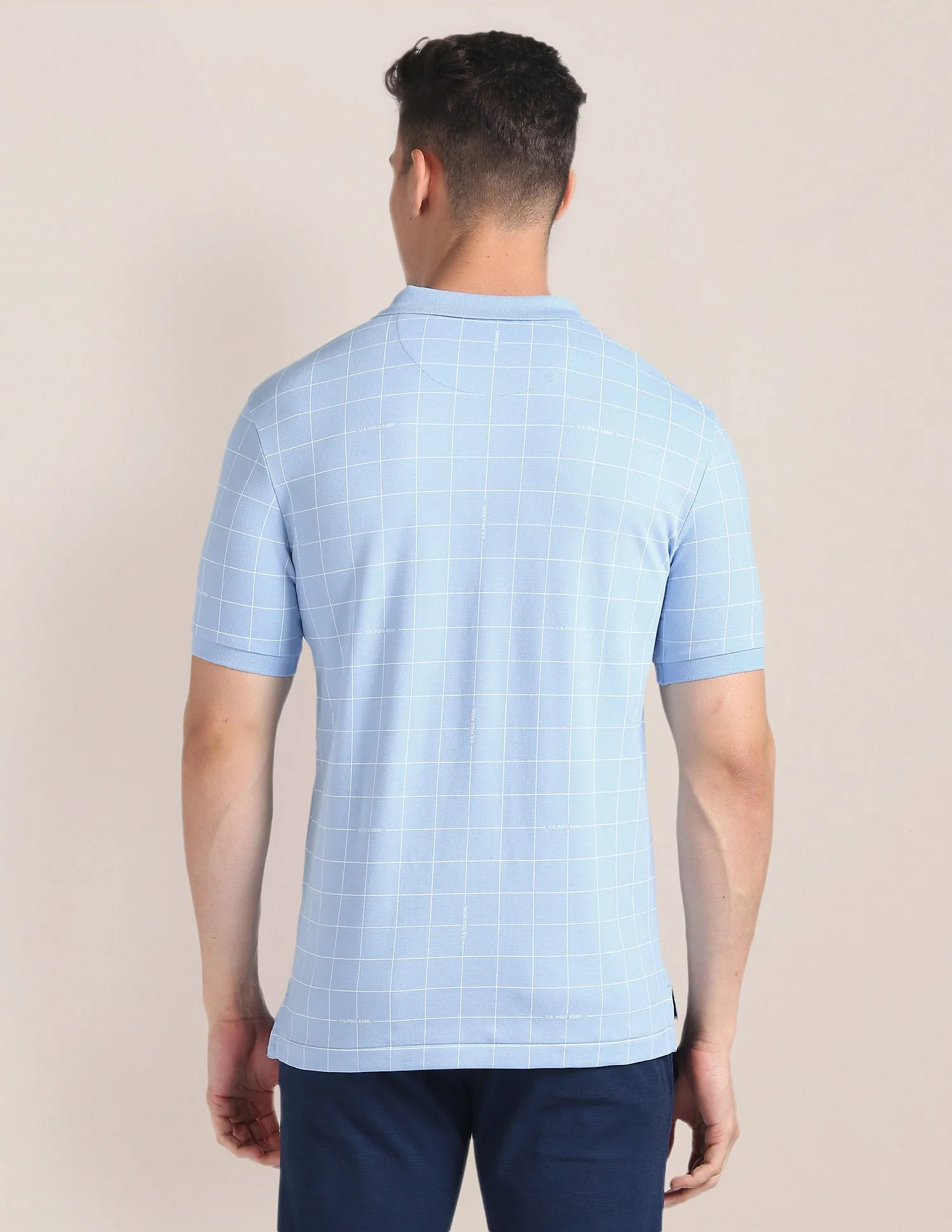 Graph Check Slim Polo Shirt