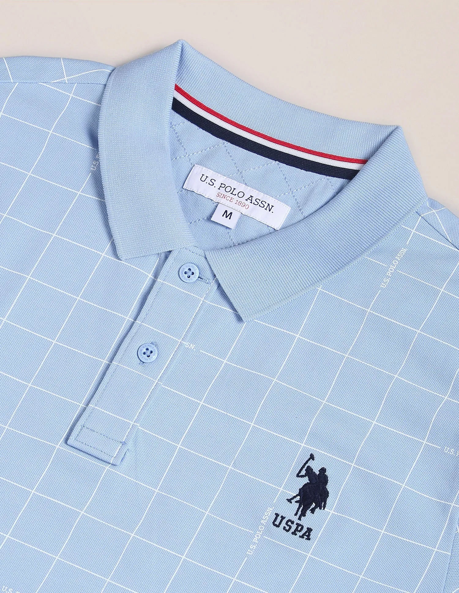 Graph Check Slim Polo Shirt