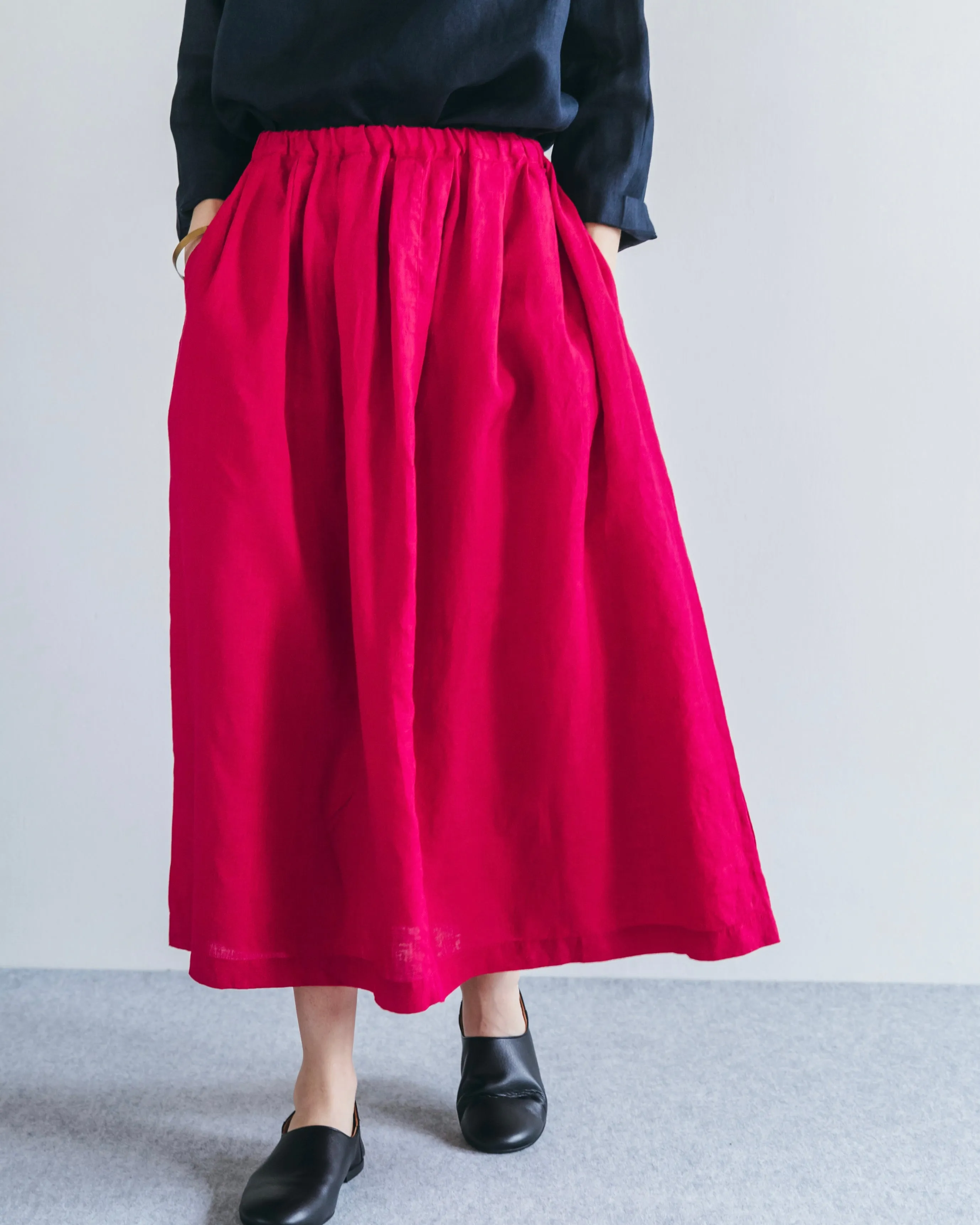 Ichika Skirt: Framboise