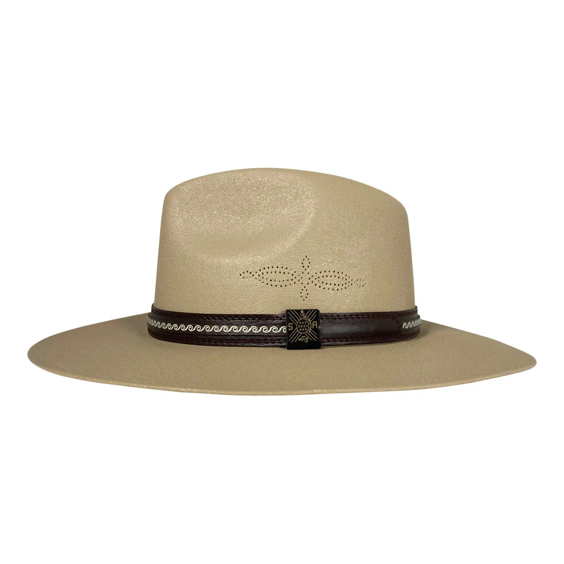 Indiana Eastwood Cowboy Hat Handmade from Oaxacan Cotton - Dark Brown