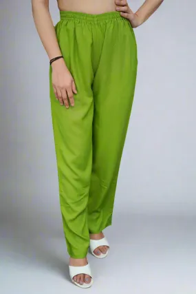 Light Green Rayon Kurti Pant