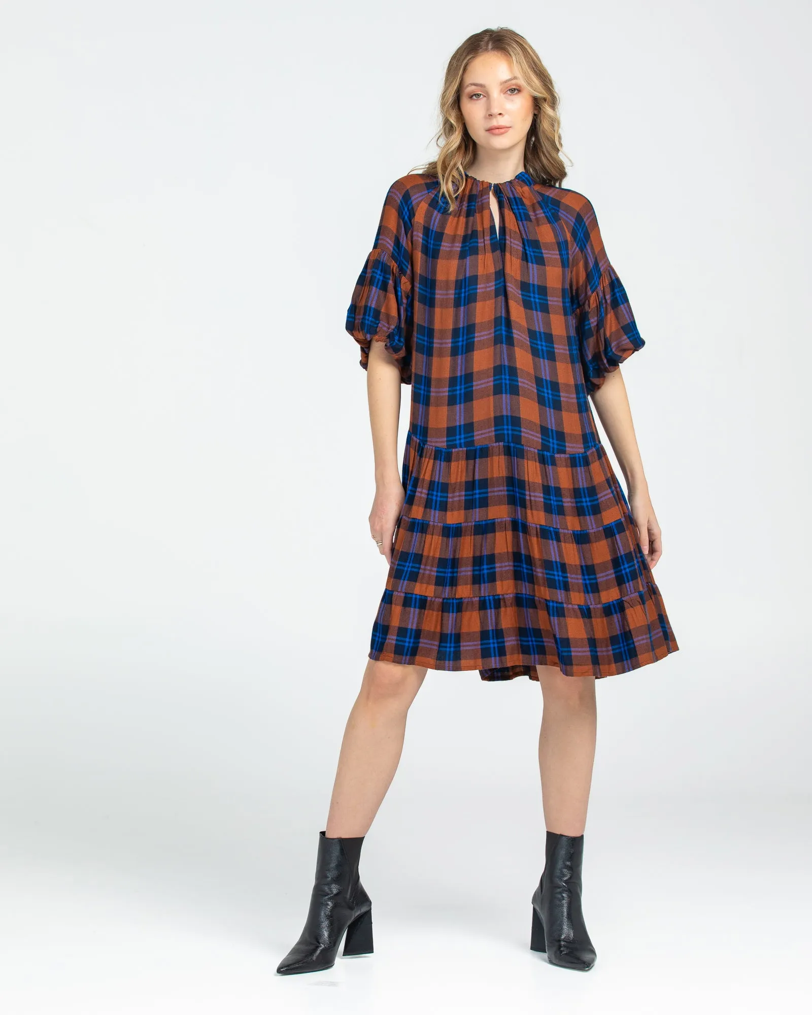 Maurie Dress - Scout Check