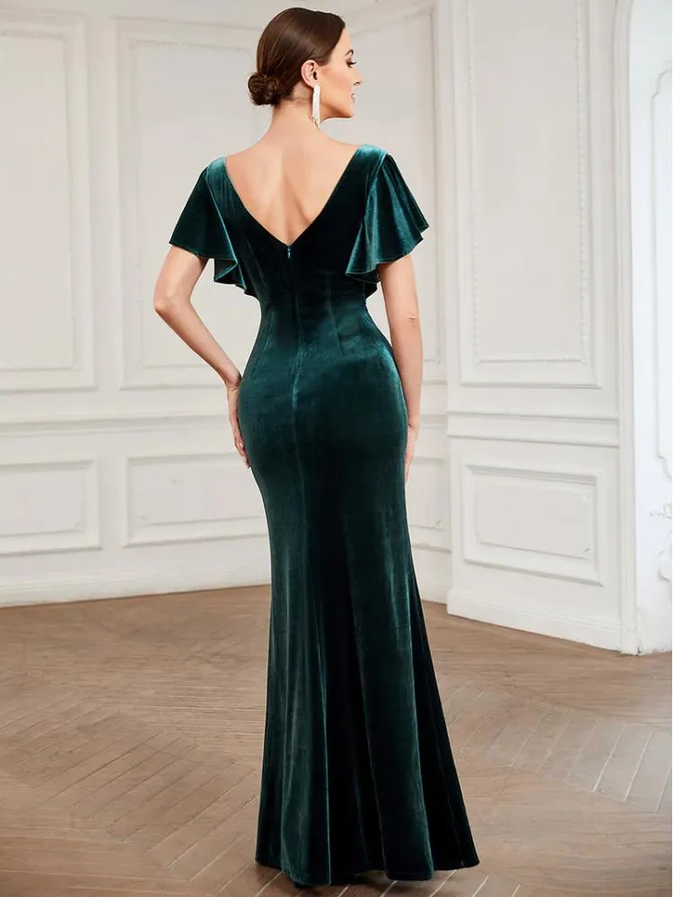 Mermaid Floor Length Gown