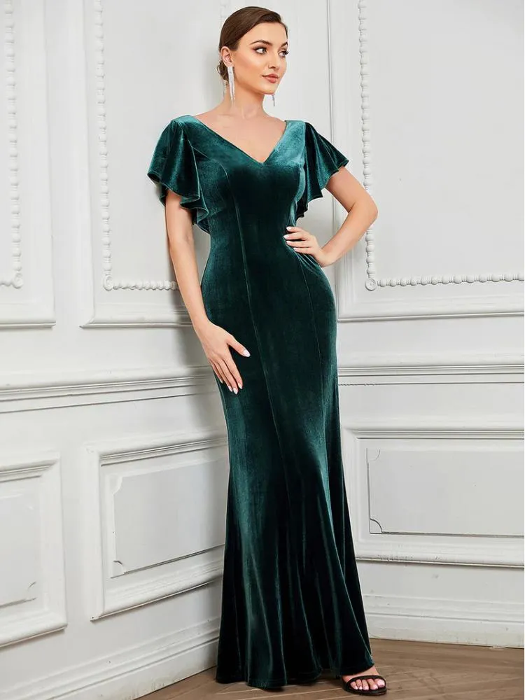 Mermaid Floor Length Gown