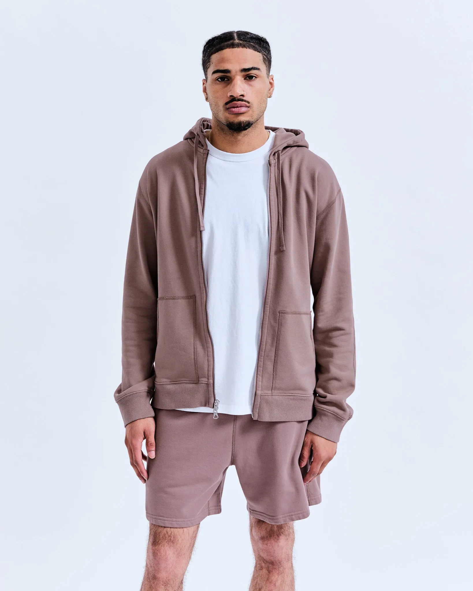 Midweight Terry Classic Full Zip Hoodie - Vault