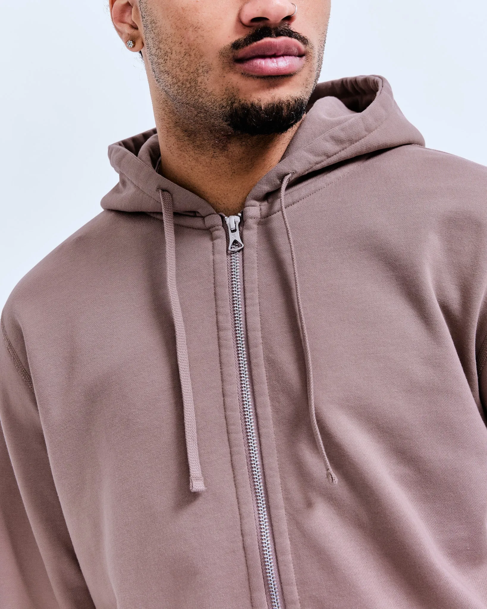 Midweight Terry Classic Full Zip Hoodie - Vault