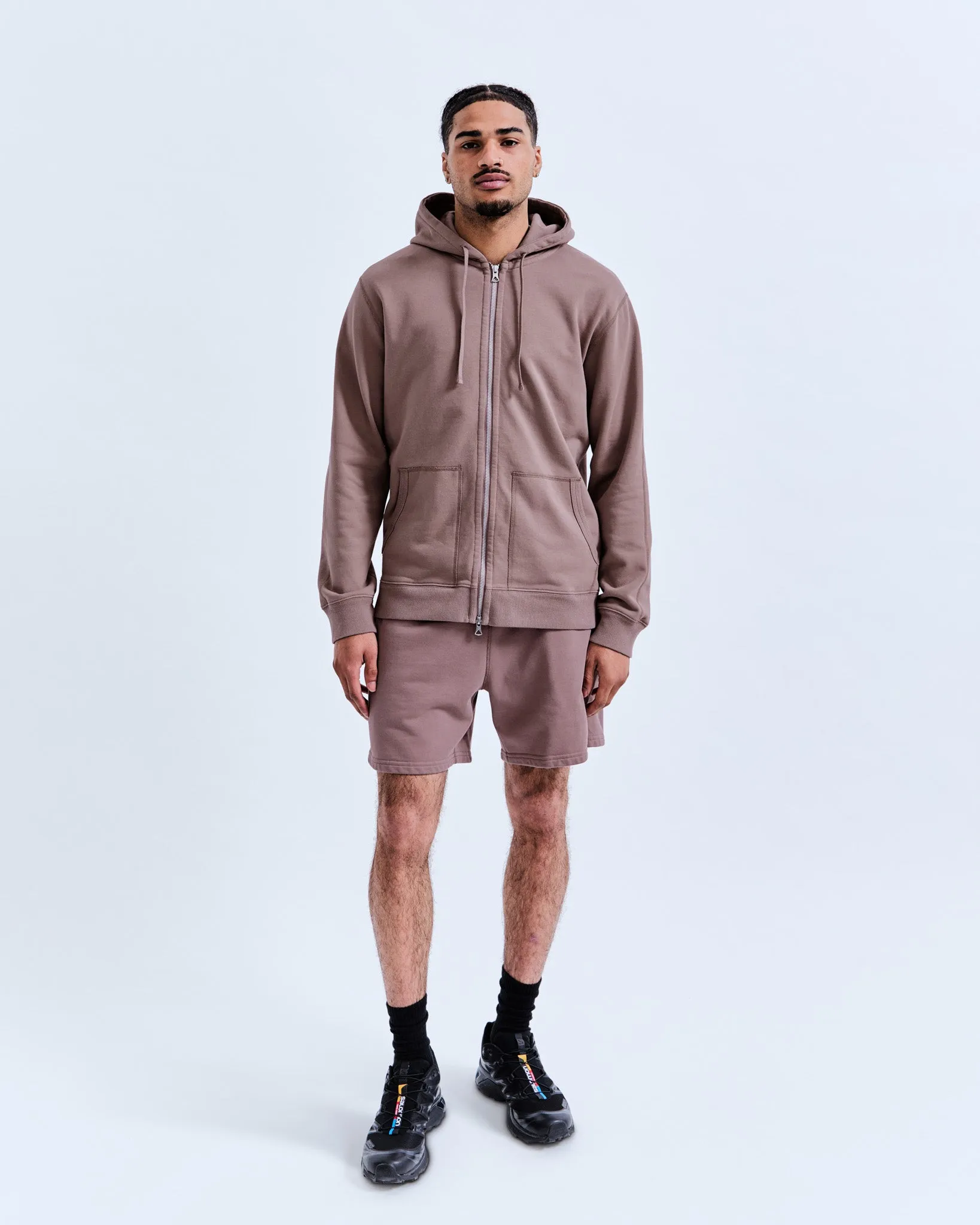 Midweight Terry Classic Full Zip Hoodie - Vault