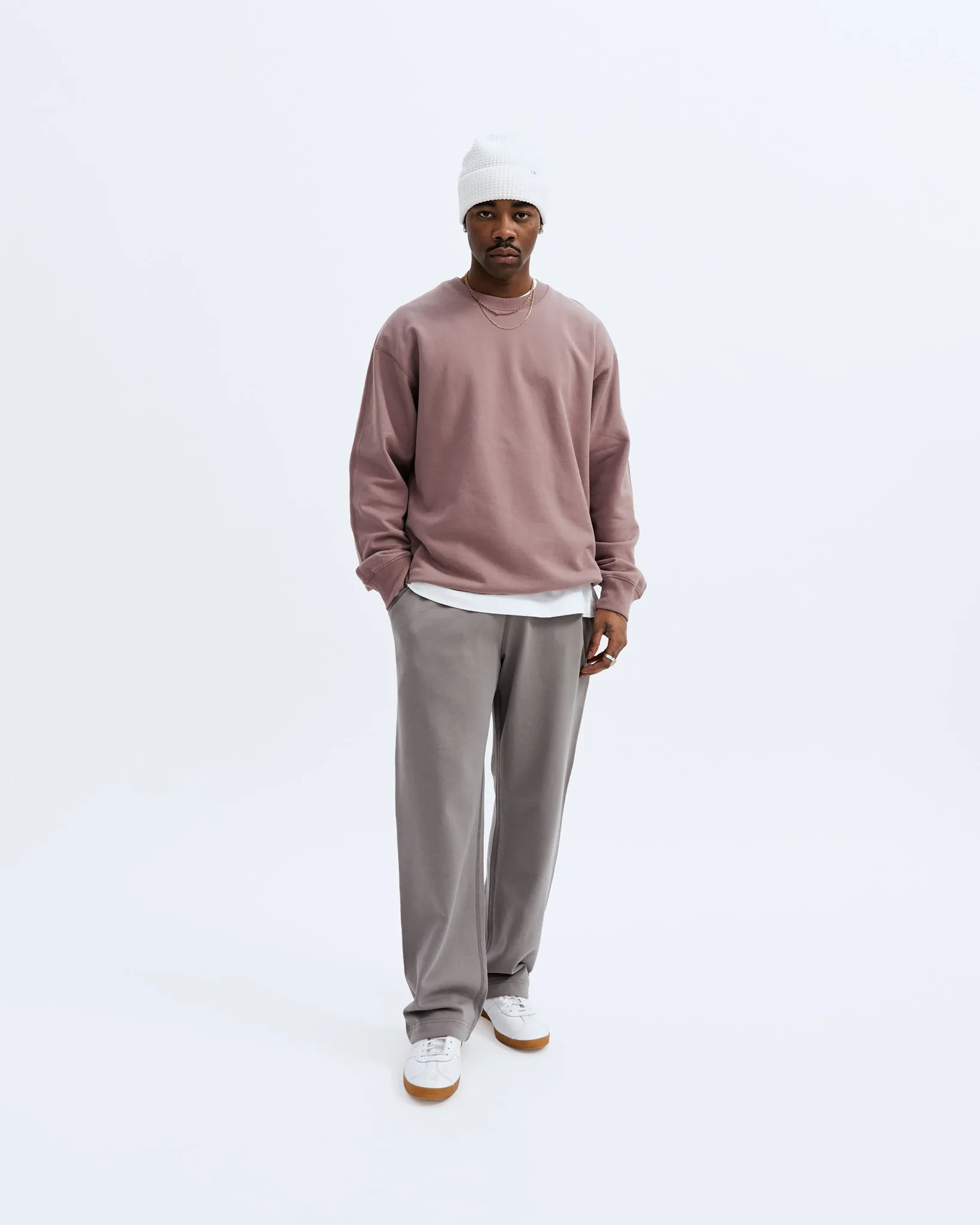 Midweight Terry Relaxed Crewneck - Vault